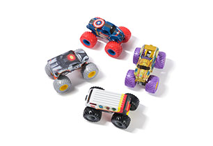 Monster Jam 1:64 Marvel Single Pack Assorted